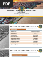 KEGIATAN DEKLARASI KELURAHAN LENGKAP PPT 2