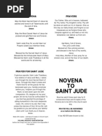 Novena To Saint Jude