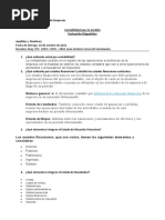 Contabilidad para La Gestión - Evaluación Diagnóstica