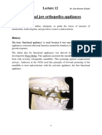 Lecture 12&13 Myofunctional Appliance