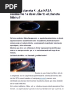 Nibiru El Planeta X