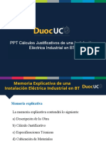 4.2.1 PPT Cálculos JustificativosdeInstalación Eléctrica Industrial