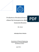 Production of Biodiesel From Corn Oil and Ethanol by Homogeneous Alkali Catalyzed Transesterification