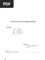 Cyber Forensic Report - Data Recovery Module