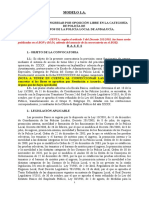 Modelo 1A Categoria Policia Oposicion Libre Modificado