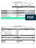 Concentrix CVG Philippines, Inc.: Description Hrs Total Description Total Taxable Earnings Mandatory Govt Contributions