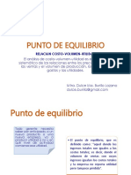 Presentación Punto de Equilibrio Otoño 2022 UPAEP