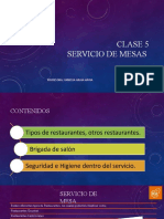 Clase 5 Servicio de Mesa 2020