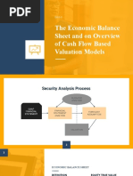 BAB 6 - The Economic Balance Sheet and On Overview of Cash Flow Based Valuation Models