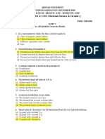 Electronics Devices and Circuits SET 1,2,3