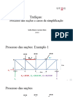 Aula 9 - Treliças - Processo Das Seções - Teste