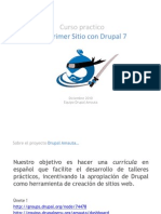 Drupal - Intro Mi Primer Sitio