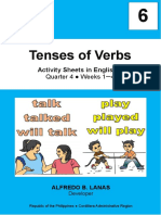 Passed 1677-13-21MELCS DepEd-CAR RO Tenses of Verbs