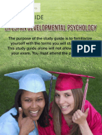 Lifespan Developmental Psychology (Study Guide)