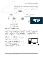 Chapitre I - Informatique de Base Partie 1