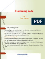 Hamming Codes