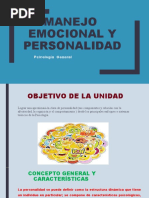 Clase Emociones y Personalidad