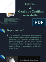 Estresse e Gestão de Conflitos No Trabalho - Relações de Trabalho