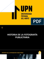 Historia de La Fotografía Publicitaria