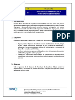 0097 TR Procedimiento de Preparación y Planificación de Proyectos