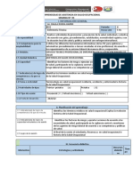 Sesión de Aprendizaje de Asistencia en Salud Ocupacional