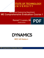 MECC481 Week7 Dynamics