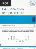 1.4 - Señales en Tiempo Discreto