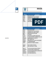 Inventario Barras Procesos