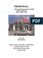 Proposal GAMBAR MASJID DARUL QURAN