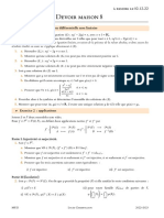 Devoir Maison 8: Exercice 1: Une Équation Différentielle Non Linéaire