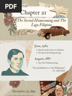 The Second Homecoming and The Liga Filipina