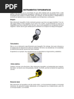 Instrumentos Topograficos