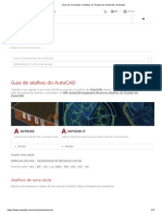 Guia de Comandos e Atalhos de Teclado Do AutoCAD - Autodesk