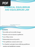 1 Chemical Equilibrium Notes Ech 1201