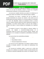 Planificacion de RECURSOS UNIDAD II