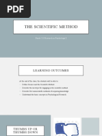 The Scientific Method