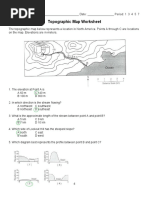 Topographic Map Assessment