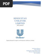 HUL Equity Research Report Final