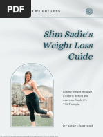 SlimSadie FREE Weight Loss Guide