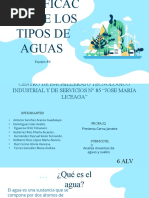 Exposición Tipos de Aguas