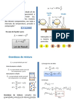 Aula 2 - Solução Ideal e Grandezas de Mistura