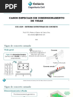 Aula 01 - Casos Especiais em Dimensionamento de Vigas