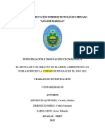 El Reciclaje y El Impacto en El Medio Ambiente en Los Pobladores en La Cuidad de Huaraz 2022 012