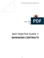 Procurement Best Practice Guideline