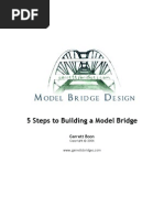 5 Steps To Building A Model Bridge