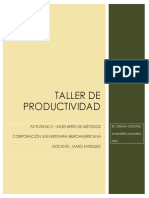 Actividad 2 - Taller de Productividad