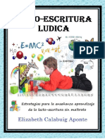 Lectoescritura Ludica - Libro Ed - Elizabeth Calabuig Aponte