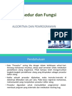 Pertemuan IX - Prosedur Dan Fungsi