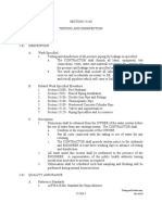 020 15140 - Testing and Disinfection Standard Specification