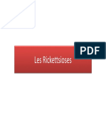 Cours Rickettsioses 4année